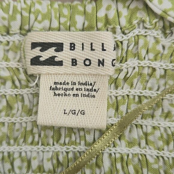 Billabong Retro Wave Halter Fliral Crop Top NWOT - Picture 7 of 7